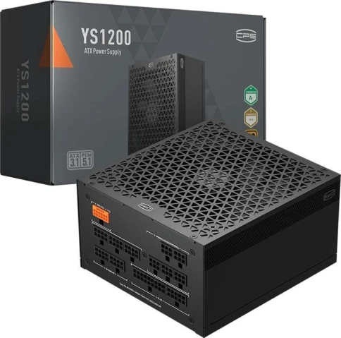 Блок питания PcCooler ATX 1200W P5-YS1200 -G1F Gen.5 80+ gold (20+4pin) APFC 120mm fan 12xSATA Cab Manag RTL [P5-YS1200-G1FFBK1-EU] фото 7