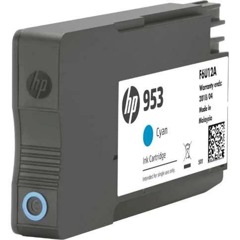 Картридж/ HP 953 Cyan Original Ink Cartridge фото 2