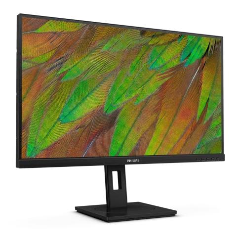 Монитор Philips 27B1U3900 27'', 3840x2160, IPS, 60hz, 50M:1, 350cd, 4ms, HDMI 1.4, DP 2.0, 3xUSB 3.2, Type-C 90W, Speakers, RJ45, H. adj 130mm, pivot, VESA, 3Y, Black/ Philips 27B1U3900 27'', 3840x2160, IPS, 60hz, 50M:1, 350cd, 4ms, HD фото 2