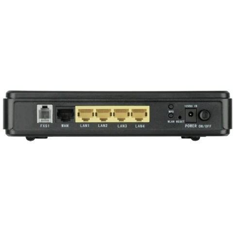 Шлюз VoIP/ 1-ports FXS RJ-11 ports,1 x 10/100 port (WAN), 4 10/100 (LAN) Wireless Internet Router with VoIP Gateway фото 2