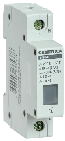 KARAT ОПС1-C УЗИП 1P In=20кА Un=400В Im=40кА IEK фото 8