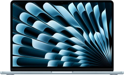 Ноутбук Apple MacBook Air A3449 M5 10 core 16Gb SSD1Tb/10 core GPU 13.6" Liquid Retina (2560x1664) macOS l.blue WiFi BT Cam (MDHJ4LL/A) фото 1