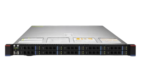 Серверная платформа/ Gooxi SR101-D10R 1U, 2x Socket SP3 ; 32x DDR4; 10x 2.5" SATA/SAS ;  2х M.2 NVMe 2280 ;  2xPCIe 4.0x16;  OCP3.0 ; 2x1GbE i350; IPMI ; RAIL; 2x1300W (EU power cables) фото 1