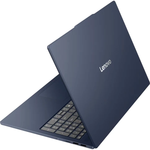 Ноутбук/ Lenovo IdeaPad Slim 5 16AGP11 16"(1920x1200 OLED)/AMD Ryzen AI 7  445(4Ghz)/32768Mb/1024PCISSDGb/noDVD/Int:AMD Radeon 840M/Cam/BT/WiFi/60WHr/war 1y/1.69kg/cosmic blue/noOS + 65W, RU kbd фото 5