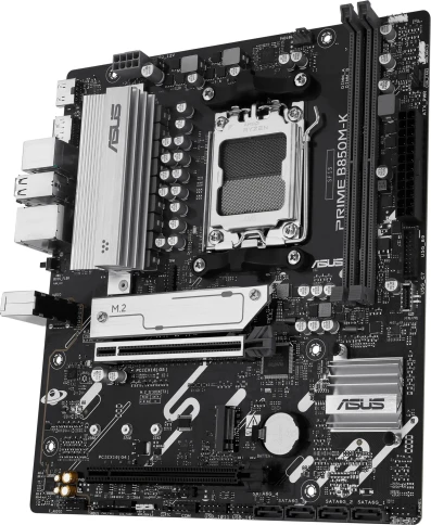 Материнская плата Asus PRIME B850M-K SocketAM5 AMD B850 2xDDR5 mATX AC`97 8ch(7.1) 2.5Gg RAID+HDMI+DP фото 4