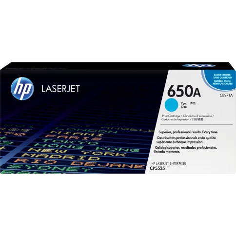 Тонер-картридж/ HP Color LaserJet CE271A Cyan Print Cartridge фото 1