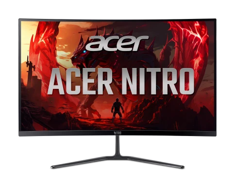 Монитор/ ACER Nitro ED270UX6bmiipx 27'', ZeroFrame, Curved 1500R, Black, 16:9, VA, 2560x1440, 1 / 0,5 (GTG, Min.)ms, 250cd, 220Hz, 2xHDMI(2.1) + 1xDP(1.4) + SPK + Audio Out, Speakers 2Wx2, sync: FreeSync Premium, hdr: HDR 10, Vesa:75x75 фото 5
