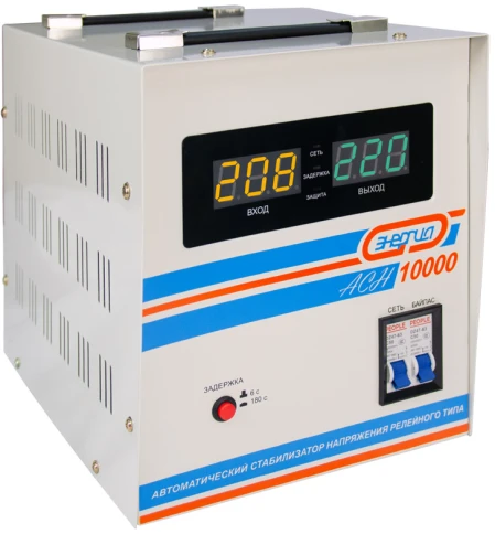 Стабилизатор  АСН-10 000  ЭНЕРГИЯ с цифр.дисплеем/ Stabilizer ASN-10 000 ENERGY with digital display фото 6