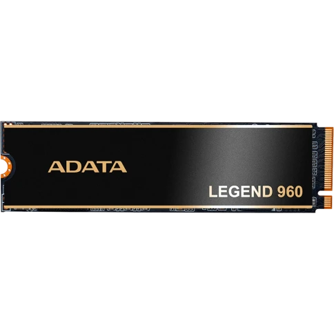 Твердотельный накопитель/ ADATA SSD LEGEND 960, 2000GB, M.2(22x80mm), NVMe 1.4, PCIe 4.0 x4, 3D NAND, R/W 7400/6800MB/s, IOPs 750 000/630 000, DRAM buffer 2000MB, TBW 1560, DWPD 0.43, with Heat Spreader (5 лет) фото 1