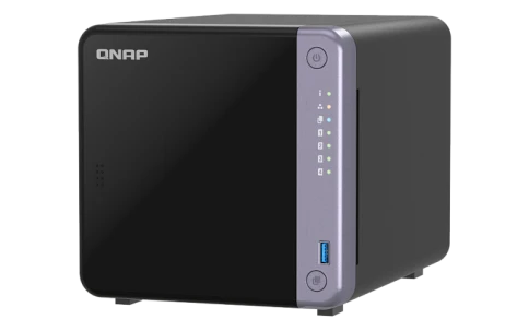Сетевое хранилище без дисков/ SMB QNAP TS-432X-4G 4-bay 3.5" desktop NAS, AL524 4C 2.0GHz, 4GB DDR4 RAM (max 16GB), 1 x 10GbE SFP+, 2 x 2.5GbE, 1 x PCIe Gen3, 2 x USB 3.2 Gen1 фото 4