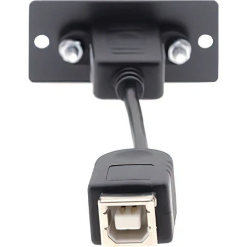 Модуль-переходник USB розетка А-розетка В; цвет черный [85-0118399] фото 2