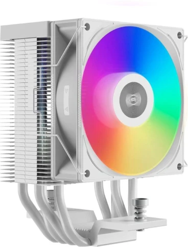 Кулер PcCooler R400 ARGB Soc-AM5/AM4/1200/1700/1851 белый 4-pin Al+Cu 180W Ret (R400-WHAWYX-US) [R400-WHAWYX-US] фото 2