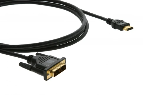 Кабель HDMI-DVI  (Вилка - Вилка), 1,8 м/ High–Speed HDMI-DVI Cable 1.8m фото 1