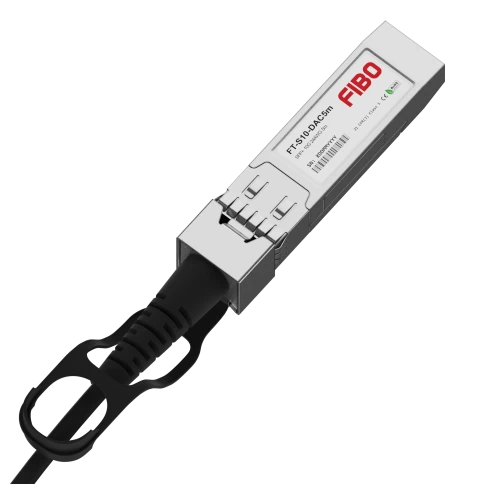 Кабель/ FIBO FT-S10-DAC5m-30 SFP+ DAC модуль 10G, медный кабель 30 AWG, 5 метров фото 2