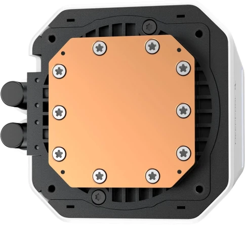 Система водяного охлаждения Deepcool LM360 WH ARGB Soc-AM5/AM4/1200/1700/1851 белый 4-pin 19-36dB Al LCD 250W 1729gr Ret (R-LM360-WHDMMC-1) фото 2