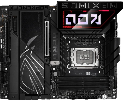 Материнская плата Asus ROG MAXIMUS Z890 HERO Soc-1851 Intel Z890 4xDDR5 ATX AC`97 8ch(7.1) 5Gigabit + 2.5Gigabit Ethernet RAID+HDMI фото 1