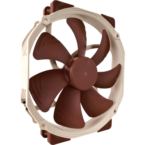 Кулер для корпуса/ Case Cooler Noctua NF-A15 PWM (140x150x25mm, 4-pin PWM, 67.98CFM, 19.2dBA, 1200RPM, Beige/Brown) фото 1