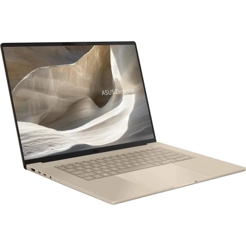 Ноутбук/ ASUS UX3607OA-SQ013W 16"(2880x1620 OLED)/Qualcomm Snapdragon X2 Elite Extreme  X2E-94-100(Ghz)/49152Mb/1024PCISSDGb/noDVD/Cam/BT/WiFi/70WHr/war 1y/1.2kg/Zabriskie Beige/Win11Home + алюм корп; +чехол фото 2