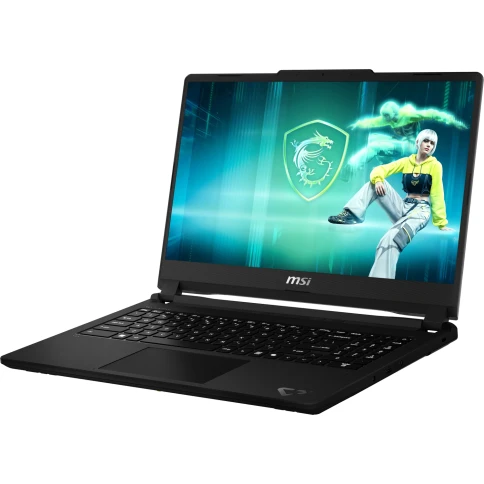 Ноутбук MSI Cyborg 15 C2WE-016XRU Core 7 240H 16Gb SSD1Tb NVIDIA GeForce RTX5050 8Gb 15.6" IPS FHD (1920x1080) FreeDOS grey WiFi BT Cam (9S7-15T121-016) фото 2