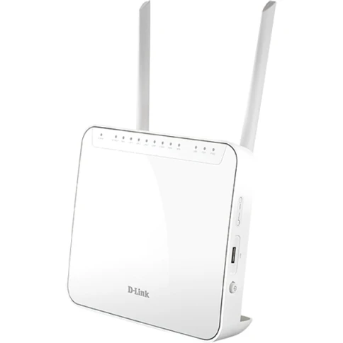 маршрутизатор/ DVG-5402G/R1A AC1200 Wi-Fi Router, 1000Base-T WAN, 4x1000Base-T LAN, 2x5dBi external antennas, 2xFXS+USB ports, 3G/LTE support фото 2