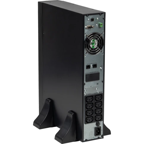 8765 UPS SKAT-UPS 1500-RACK-ON-3X9-E P3, 1500VA/1500W, 2U, On-Line, sine wave, built-in 36V battery (3x9Ah), 8xC13, USB, RS232, RS485, parallel port, card slot (SNMP, relay), EPO, WxDxH 440x461x86.5, weight 16.5 kg фото 5