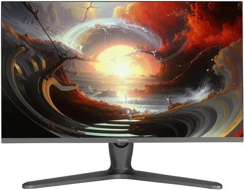 Монитор Hisense/ 27"/3840x2160, IPS/MiniLED, Local Dimming 1152 zone, 16:9, матовый, 160Hz(UHD)<-> 320Hz(FHD), время отклика 1мс, 350кд/м2, 1000:1, углы обзора 89 °(H)/89°(V), DisplayPort, HDMI*2, Type-C, USB HUB 3, черный, 2025 фото 1