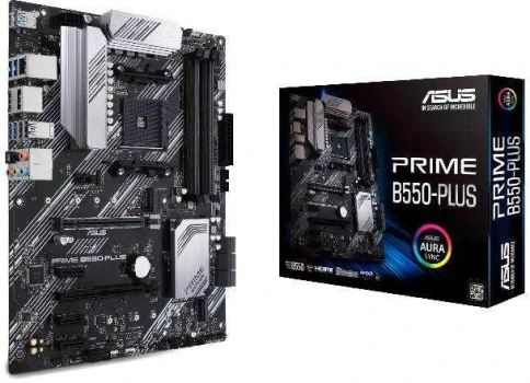 Материнская плата ASUS PRIME B550-PLUS Soc-AM4 AMD B550 4xDDR4 ATX AC`97 8ch(7.1) GbLAN RAID+HDMI+DP [PRIME B550-PLUS] фото 6