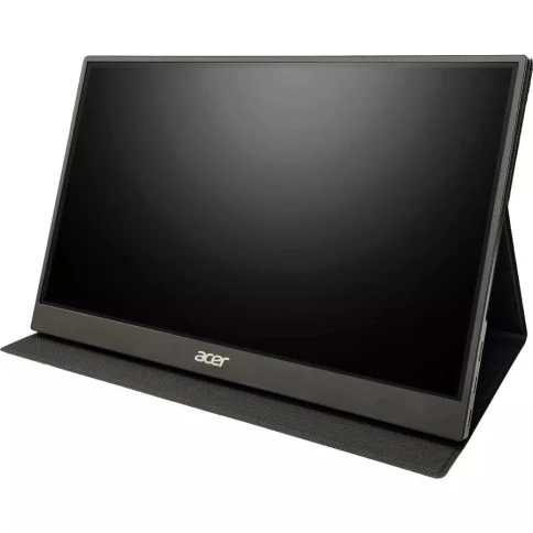 Монитор/ Acer PM161QJbmiuux 15,6'', UltraThin Black, 16:9, IPS, 1920x1080, 6ms, 250cd, 60Hz, mini HDMI, 2xType-C, Speakers 1Wx2, FreeSync, HDR 10, Vesa:100x100 фото 5