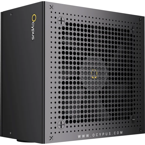 Блок питания ПК/ Power Supply Ocypus Delta P750, 750W 80+ Bronze (ATX, 3.1, Non modular, 1x24(20+4)pin, 2xCPU 8(4+4)pin, 3xPCIe*2 8(6+2)pin, 1x12V-2x6, 8xSATA3 , Active, 120x120mm, 150x140x86mm, APFC, black) фото 1