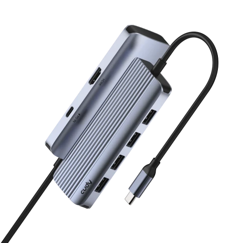 Адаптер/ 6-IN-1 USB-C Hub with 4K HDMI фото 3