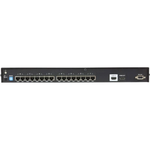 Переключатель, электрон., KVM+Audio+USB 2.0, 1 user USB+HDMI => 4 cpu USB+HDMI, соШнур. USB 4х1.8м., 480i/480p/720p/1080i/1080p/1920x1200 DVI, настол., исп.стандартШнуры, без OSD, некаскад/ 8 PORT HDMI OVER CAT5 SPLITTER фото 3