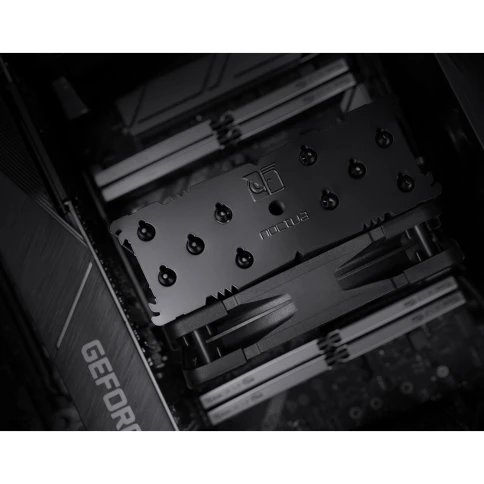 Кулер для процессора/ CPU Cooler Noctua NH-U12S chromax.black (129W, 4-pin PWM, 158mm, Al/Cu, 5x6mm, 1x120x120x25mm, 54.97CFM, 22.4dBA, 1500RPM, S: 1851/1700/1200/115X, AM5/AM4, Black) фото 6