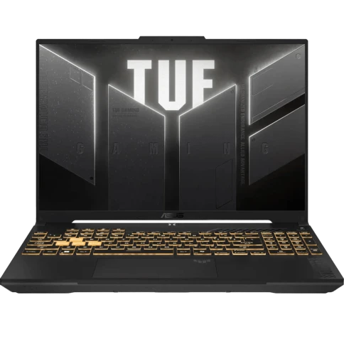 Ноутбук/ ASUS TUF F16 FX607VJB-RL103 16"(1920x1200 (матовый, 144Hz) IPS)/Intel Core 5 210H(2.2Ghz)/16384Mb/512PCISSDGb/noDVD/Ext:nVidia GeForce RTX3050(6144Mb)/Cam/WiFi/56WHr/war 1y/2.2kg/Mecha Gray/DOS фото 1