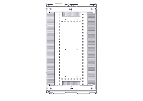 Шкаф Systeme Electric, серия Uniprom, 42U-600/1070, боковые панели 4шт, черный фото 4