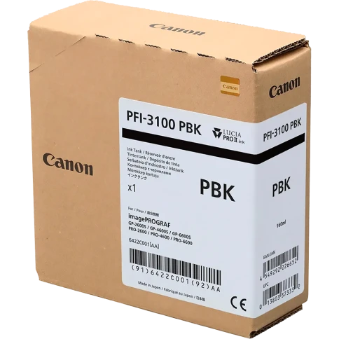 Картридж/ CANON INK PFI-3100'PBK фото 1