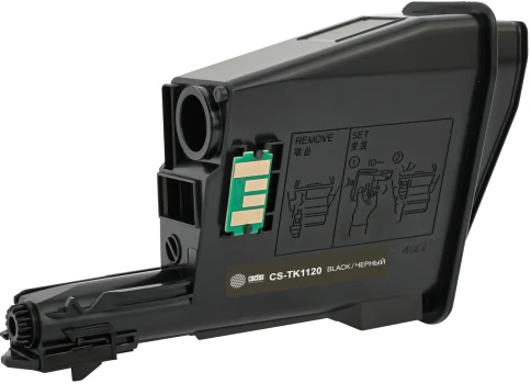 -/ Картридж лазерный Cactus CS-TK1120 TK-1120 черный (3000стр.) для Kyocera FS 1025MFP/1060/1060DN/1125 фото 2