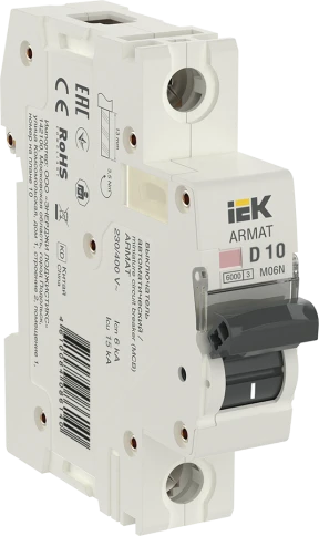 ARMAT Авт. выкл. M06N 1P D 10А IEK фото 10