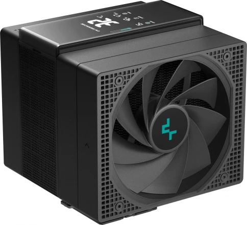 Устройство охлаждения(кулер) Deepcool Assassin IV VC Vision Soc-AM5/AM4/1200/2066/1700/1851 черный 4-pin 22.6-29.3dB Al+Cu LCD 300W 1780gr Ret (R-ASN4-BKNVMD-G) фото 4
