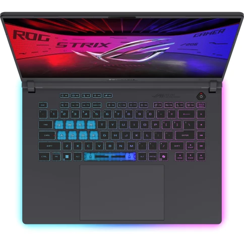 Ноутбук/ ASUS ROG Strix G16 G615LW-S5080 16"(2560x1600 (матовый, 240Hz) IPS)/Intel Core Ultra 9 275HX(2.7Ghz)/32768Mb/1024PCISSDGb/noDVD/Ext:NVIDIA GeForce RTX 5080(16384Mb)/Cam/BT/WiFi/90WHr/war 1y/2.65kg/Eclipse Gray/DOS фото 3