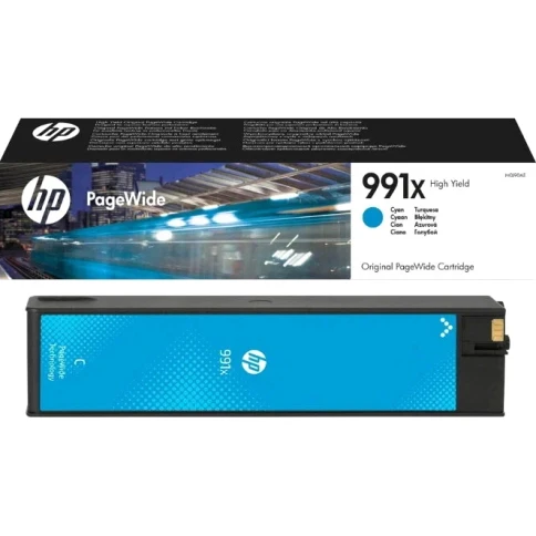 Картридж/ HP 991X High Yield Cyan Original PageWide Cartridge фото 3