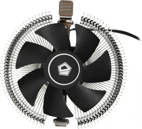 Кулер ID-Cooling DK-01T Soc-AM5/AM4/1200/1700/1851 черный 3-pin 24dB Al 95W 195gr Ret [DK-01T] фото 1