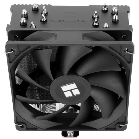 Кулер для процессора/ CPU Cooler Thermalright Burst Assassin 120 SE  (4-pin PWM, 148mm, Al/Cu, 6x6mm, 1x120mm, 66.17CFM, 25.6dBA, 1550RPM, S: 1851/1700/1200/115X, AM5/AM4, silver, black) фото 9