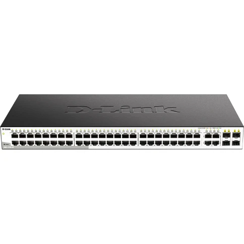 Коммутатор/ DGS-1210-52/F Smart L2 Switch 48х1000Base-T, 4хCombo 1000Base-T/SFP, Compact CLI фото 1