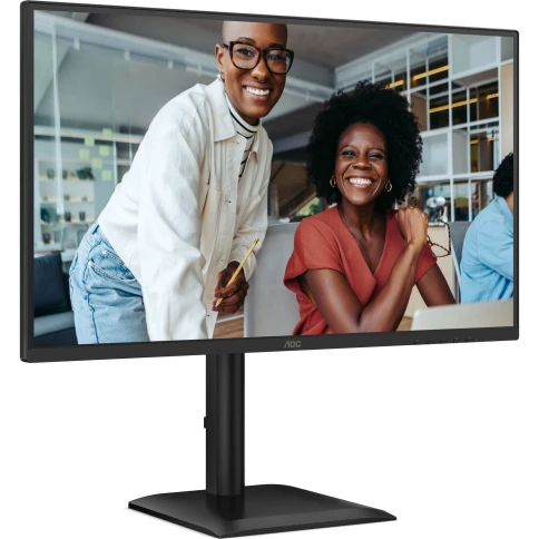 AOC Q27E4U 27 16:9 IPS 2560x1440 120Hz 4ms 350cd 1xHDMI 1xDP 4xUSB 3.2 2Wx2 HAS 150mm Internal Black 100x100 фото 3