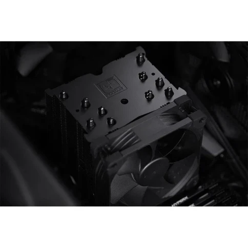 Кулер для процессора/ CPU Cooler Noctua NH-U9S chromax.black (140W, 4-pin PWM, 125mm, Al/Cu, 5x6mm, 1x92x92x25mm, 46.44CFM, 22.8dBA, 2000RPM, S: 1851/1700/1200/115X, AM5/AM4, Black) фото 4