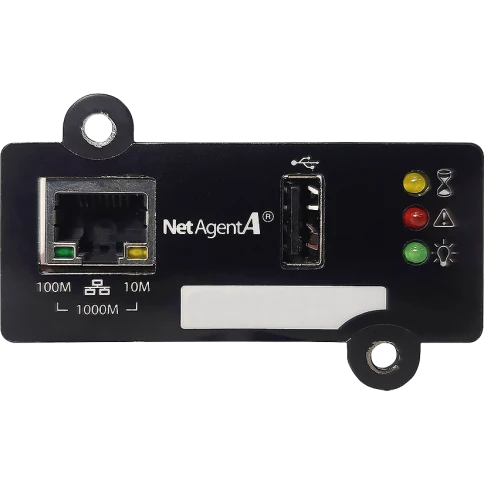 SNMP карта Megatec DS807 (NetAgentS) с портом RJ45 ETH 1Gbit и USB, средний слот фото 1