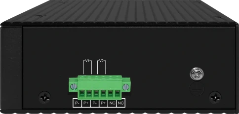 Промышленный управляемый (L2+) PoE коммутатор Fast Ethernet/ Промышленный управляемый L2 PoE коммутатор Fast Ethernet на 8 FE RJ45 PoE + 4 GE SFP порта. Порты: 8x10/100Base-T, 4x100/1000Base-X. Порты PoE: 1-2 - до 90W (IEEE 802.3af/at/bt),3-8 - до 30W (IE фото 5