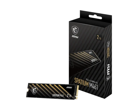 MSI SSD SPATIUM M461, 2000GB, M.2(22x80mm), NVMe, PCIe 4.0 x4, 3D TLC, R/W 5000/4200, IOPs 680 000/880 000, TBW 450, DWPD 0.12 (5 лет) фото 5
