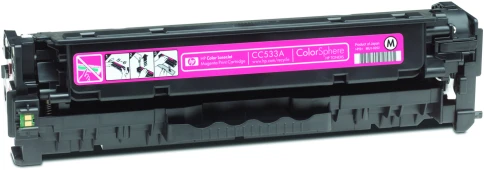 Тонер-картридж/ HP Color LaserJet CC533A Magenta Print Cartridge фото 2