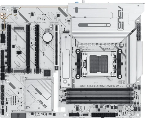 Материнская плата Asus X870 MAX GAMING WIFI7 W SocketAM5 AMD X870 4xDDR5 ATX AC`97 8ch(7.1) 2.5Gg RAID+HDMI фото 1